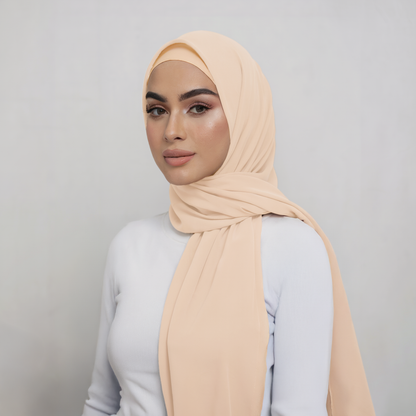 Matching Hijab Sets -  Beige