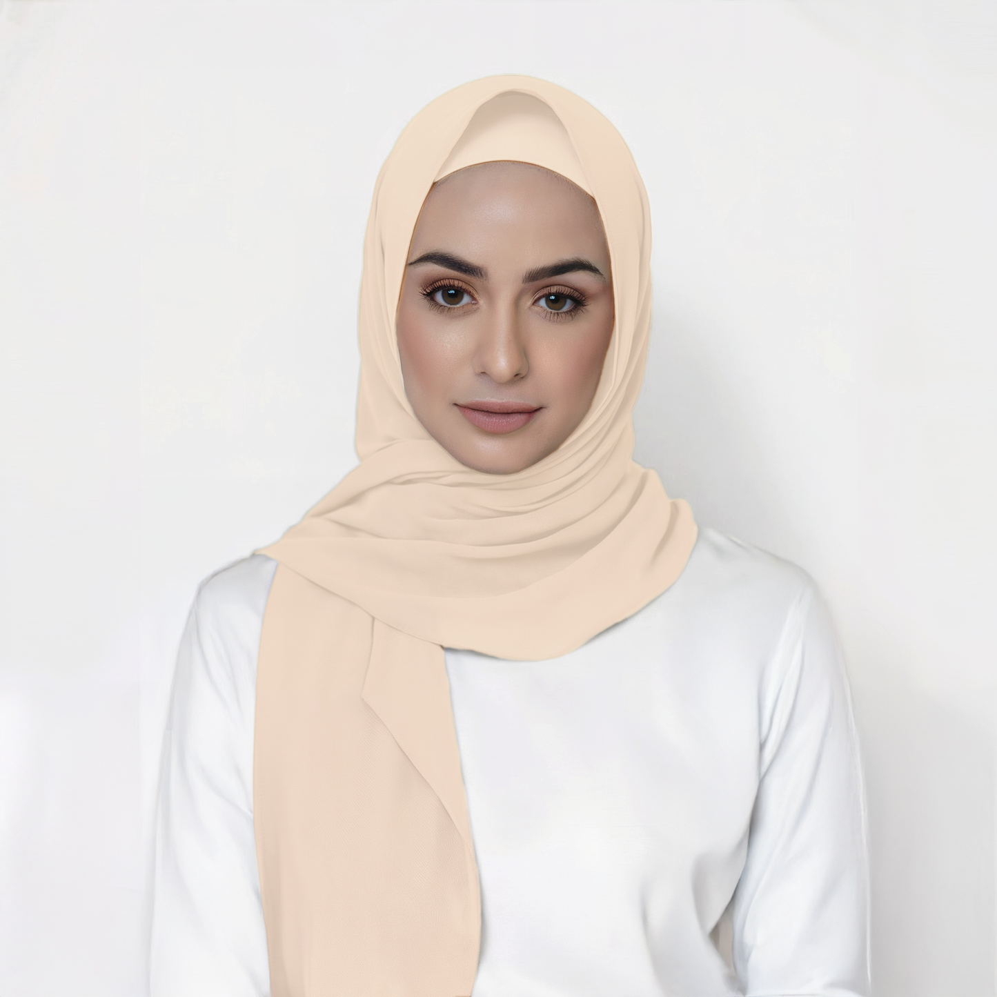 Matching Hijab Sets -  Beige