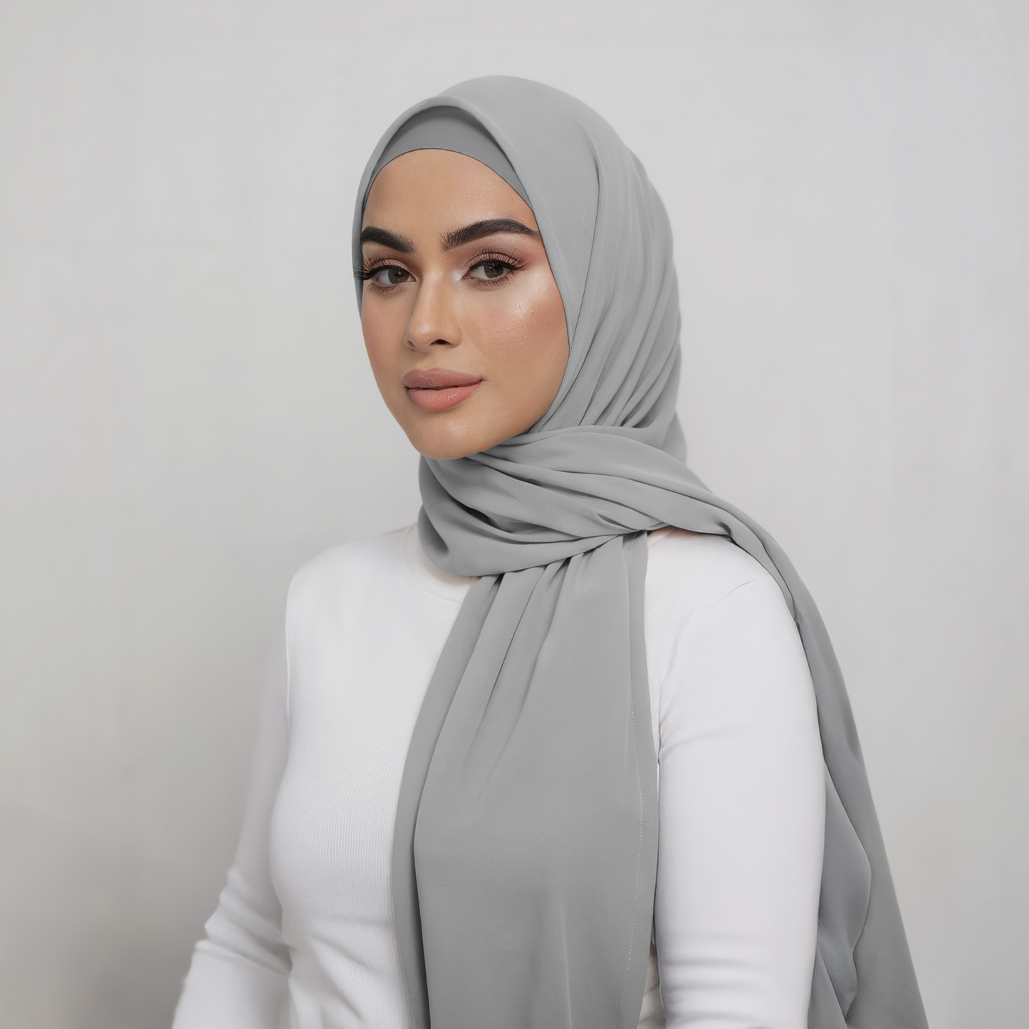 Matching Hijab Sets -  Grey