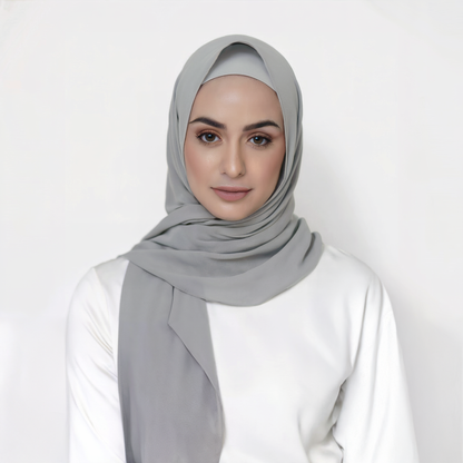 Matching Hijab Sets -  Grey