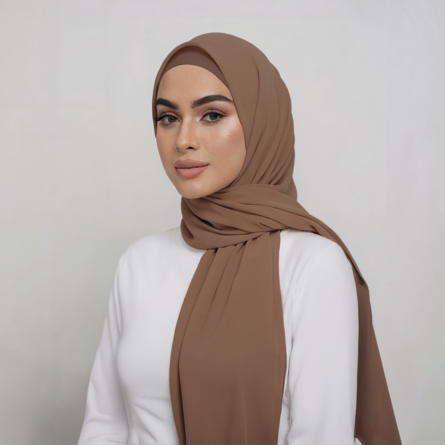 Matching Hijab Sets -  Mocha