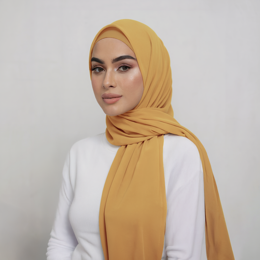 Matching Hijab Sets -  Mustard