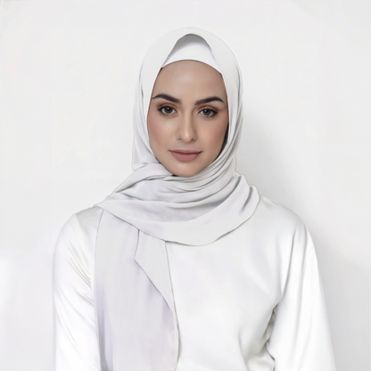 Matching Hijab Sets -  White