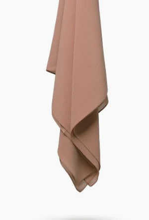 Rosewood Color Hijab - Luxury Chiffon Hijab | Hia Hijab