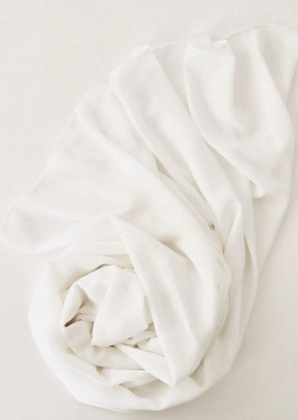 White Hijab Cap - Luxury Chiffon Hijab | Hia Hijab